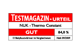 [Translate to romanian:] Germany 2009: Good – NUK Baby Food Warmer Thermo Constant