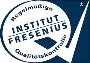 [Translate to romanian:] Logo of the independent German Fresenius Institute